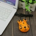 thumbnail image 6 of PloutoRich Wired Mouse Cute Animal Orange Tiger Mouse Portable 1200DPI Optical USB Corded Mouse for Laptop PC Desktop Computer, 6 of 8