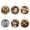Style 1, variant on Wooden Christmas Ornaments DIY Pearl Art Kits for Adults, 5D Diamond Baubles Hanging Set with Gems and Special-Shaped Beads, Complete Festive Decor Craft with Jute Twine for Holiday Tree Decorations