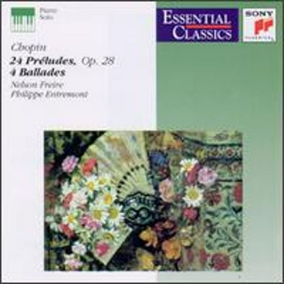 Frederic Chopin: 24 Preludes, Op 28 (CD) by Nelson Freire (piano), Philippe Entremont (piano), Helmuth Kolbe (conductor)