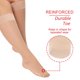 thumbnail image 4 of G&Y Medias hasta la Rodilla para Mujer Talla Plus - 9 Pares con Puño Acanalado Ensanchado, Nude, 4 of 5
