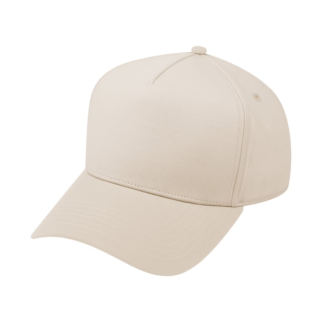 TOPTIE Unisex Cotton 5 Panel Trucker Cap with Snapback Closure