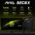 thumbnail image 2 of Monitor Gamer Curvo 32" MSI MAG 32C6X 1ms 250Hz VA Full HD HDMI DisplayPort Adaptative-Sync, 2 of 5