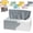 Grey, variant on 20-Pack Pull-Out Cleaning Cloths, Microfiber Cleaning Cloth In Box, Reusable Cleaning Rags, Soft Absorbent Cloths, Streak-Free For Household Cleaning