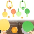 thumbnail image 4 of HUASHENG Door Pong Game Over The Door Adjustable Doorway Game Pingpong Trainer Door Jam Pingpong Kit For Door Frame Hanging Table Tennis Trainer Portable Set For Kids With Rack, 4 of 5