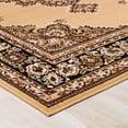 thumbnail image 5 of Allstar Brown Woven High Quality Rug. Traditional. Persian. Flower. Western. Design Area Rug (5' 2" x 7' 1"), 5 of 7