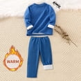 thumbnail image 5 of KPOPLK Little Boy Pajama Set Cotton Cartoon Print Long Sleeve Top Sleep Pant Sleepwear 9Months-12Years Teen Jammies,Size 11-12 Years, 5 of 9