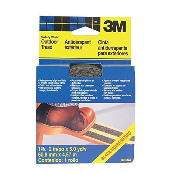 3M 7635NA BLK 2" X 15' Step & Ladder Safety Treads