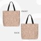thumbnail image 2 of Easygdp Beige Sparkling Glitter Bolsa Tote para Mujer, Bolso de Hombro para Trabajo, Playa, Viajes, Compras y Supermercado, 2 of 7