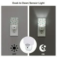 thumbnail image 5 of Uemuo Music Lover Dinosaur Night Light, Night Lights Plug into Wall, Dusk to Dawn Sensor Warm White Led Night Light 0.5W-UK, 5 of 9