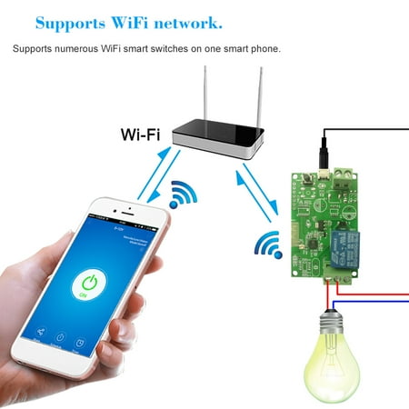 Ewelink Dc5v Usb5v Wifi Switch Wireless Relay Module Smart Home