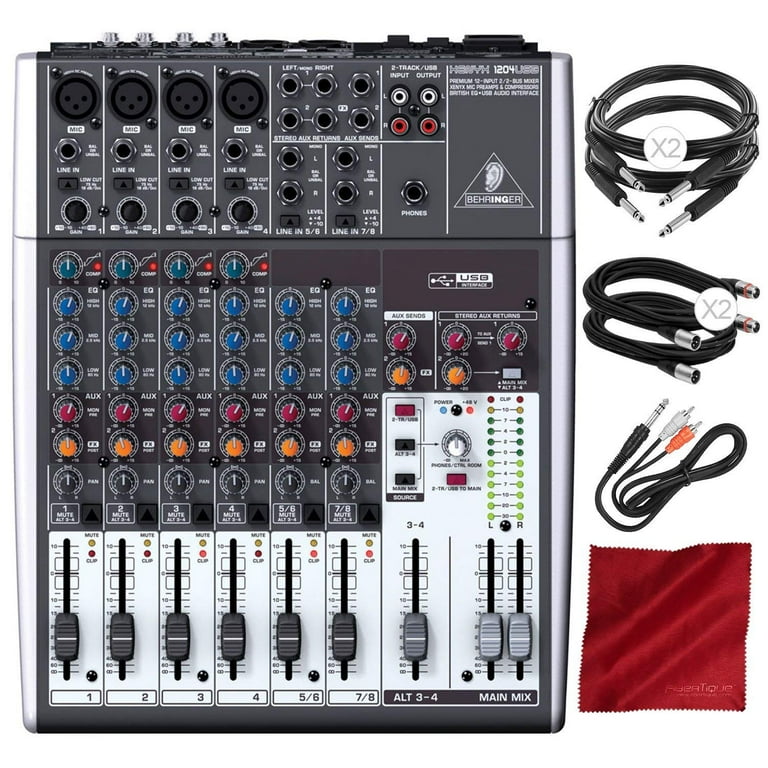 BEHRINGER ベリンガー XENYX 1204 USB ミキサー