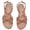 Light Brown 7023, variant on Ataiwee Women's Flat Slide Sandals - Fashion Adjustable Cross Strappy Braided Flat Summer Shoes.