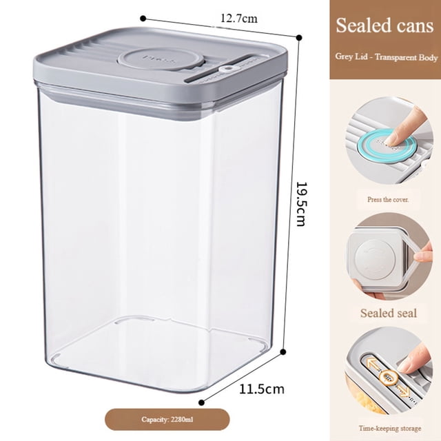 Food Storage Containers With Lids Sealed Up Food Storage Containers Stackable Kitchen Food Storage Organizers And Storage Boxes