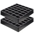 thumbnail image 1 of LNGOOR 2 Pcs Supports de Rangement d'Argent Boîtes de Sécurité Économisez de l'Espace, 1 of 8