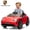 Red, variant on Winado Licensed Porsche Taycan 12V Kids Electric Ride On Car with Remote Control, Ages 3-5, White