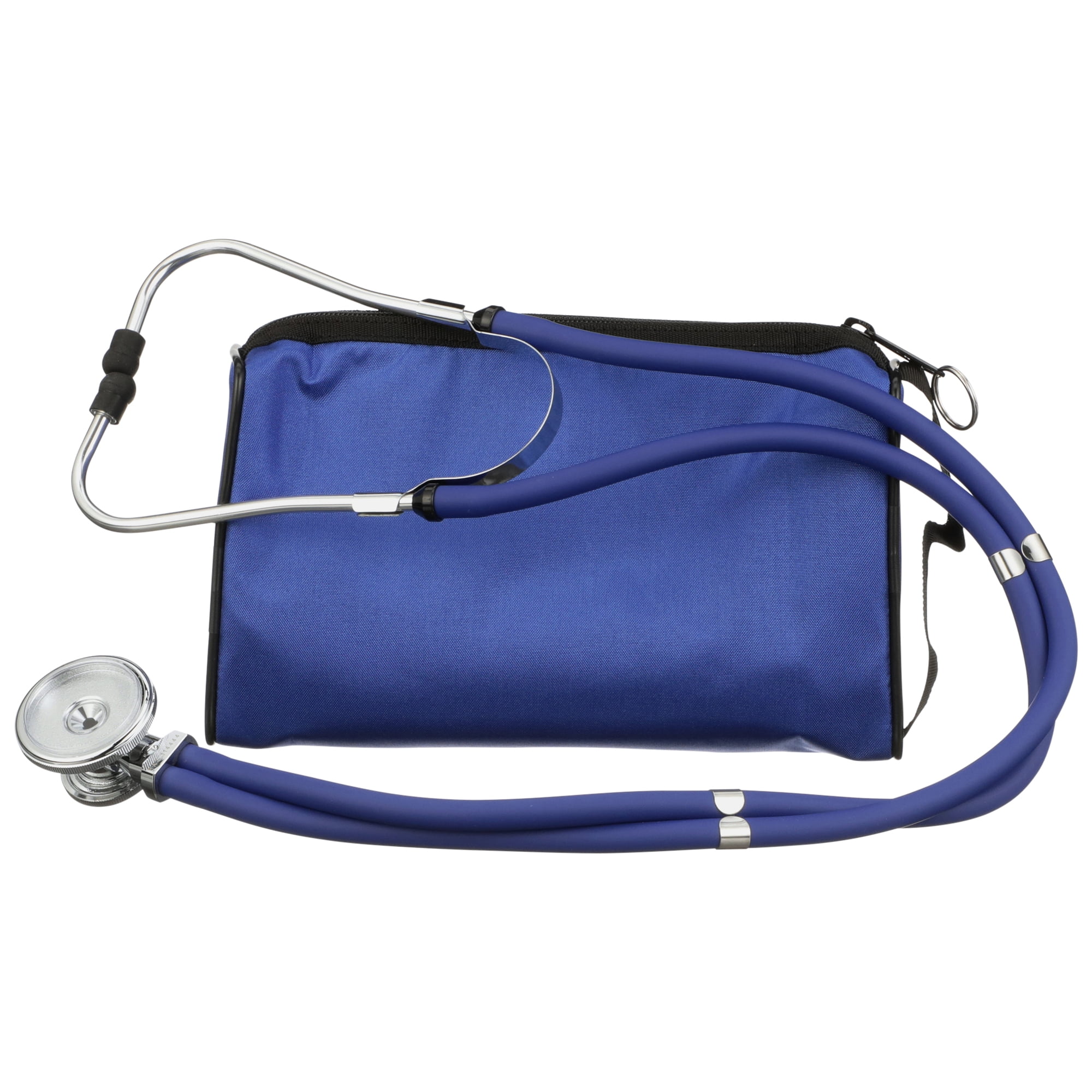 McKesson LUMEON Aneroid Sphygmomanometer and Stethoscope Kit, Blue - Size 11, 1 Ct