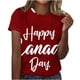 thumbnail image 1 of Camiseta de Moda Casual con Cuello Redondo Y Mangas Cortas para las Mujeres, 1 of 3