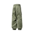 thumbnail image 4 of HOOMEUMY Men's Casual Cargo Straight Leg Mid Tapered Jogger Pants with Zipper Pockets for Modern Wardrobe, 4 of 8
