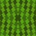 thumbnail image 1 of Ahgly Company Indoor Square Patterned Deep Emerald Green Area Rugs, 8' Square, 1 of 6