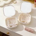 thumbnail image 5 of HOZVOMI Compact Multi-Functional Cosmetic Storage Organizer with Integrated Mirror for Jewelry and Makeup, 5 of 6