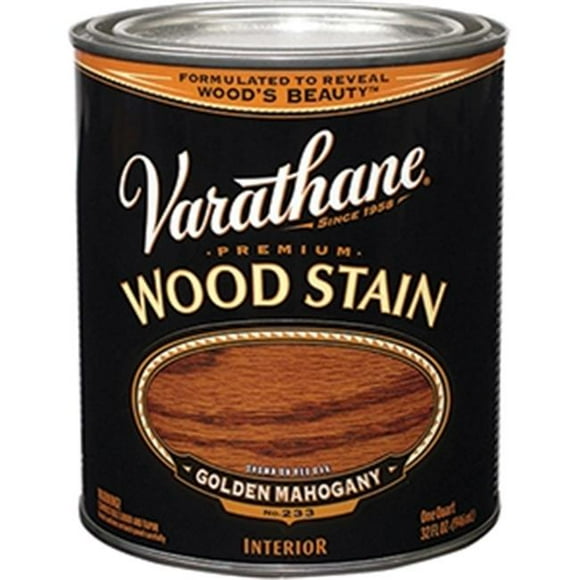 Varathane 211718H 1 Quart- Golden Mahogany Oil Based Wood Stain