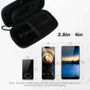 MP3 MP4 Player Case for 4 inch MP3 Music Player, Compatible with , innioasis, MYMAHDI, TIMMKOO, Luoran and Other MP3 Players Under 4 inch Black Black Black Black