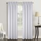 thumbnail image 1 of Salerno Geometric Jacquard Panel de cortina individual con bolsillo para varillas de 53 x 84 pulgadas en blanco Olivia Gray PNS27297, 1 of 2