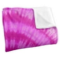 thumbnail image 3 of Logovision Pink Tie-Dye Silky Touch Super Soft Throw Blanket 36' x 58', 3 of 6