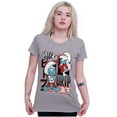 thumbnail image 3 of The Smurfs Kanji Peep The Drip Women's T Shirt Ladies Tee Brisco Brands L, 3 of 5