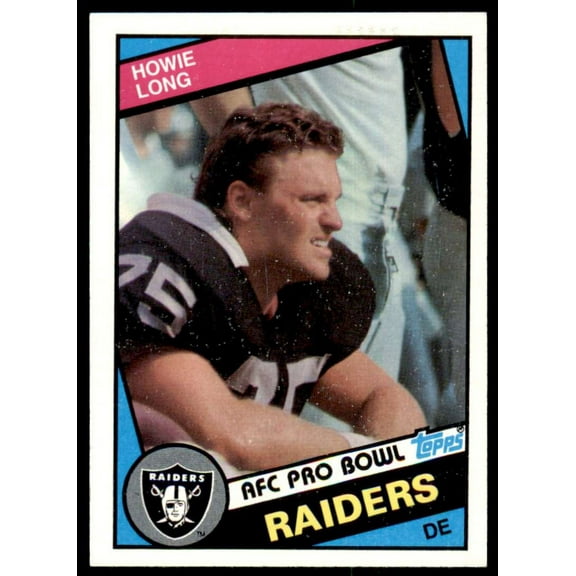 Howie Long Rookie Card 1984 Topps #111