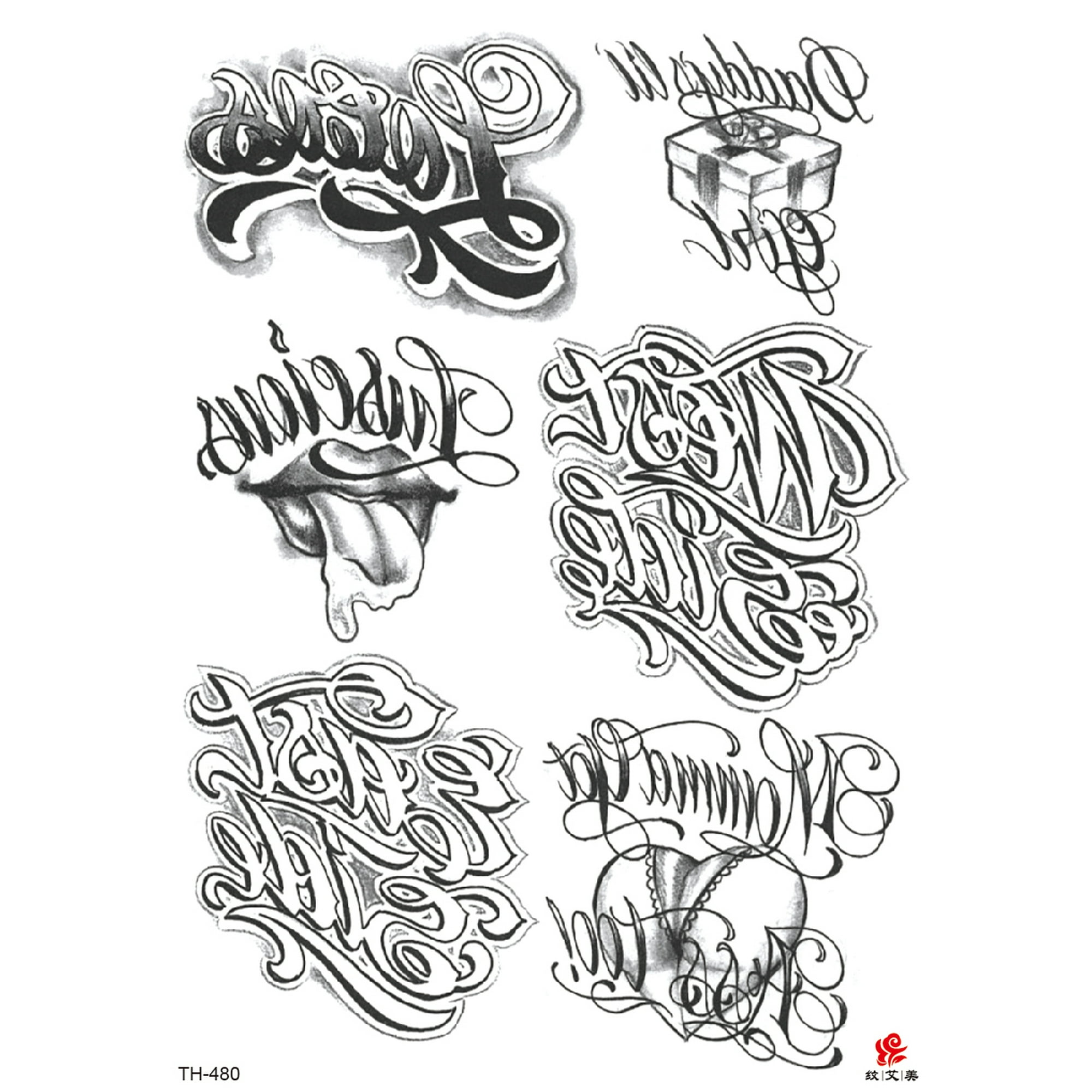 Stunning Black Writing Tattoo on Arm