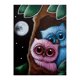 thumbnail image 1 of Búho de dibujos ans DIY 5D te a DIY número hogar pared Hugo Pintura de diamante de bricolaje, 1 of 9