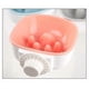 thumbnail image 2 of Pet Anti-choking Bowl Creative Slow Food Feeding Water 1 Piece Pink, 2 of 4