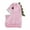 Pink, variant on Zwiiyzr Winter Baby Dinosaur Knitted Hat Scarf Kids Boys Girls Hood Hats Toddler Cable Knit Earflap Beanie Gray