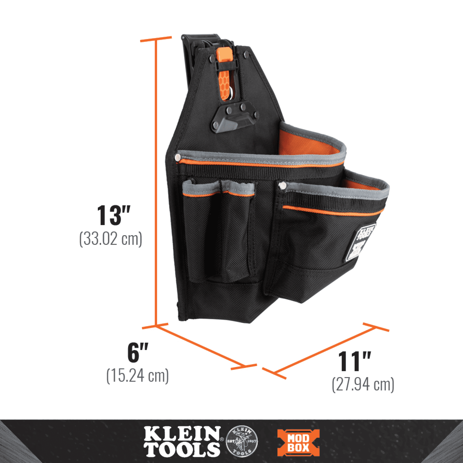 Klein Tools Modbox 9 Pocket Tool, Parts Pouch