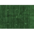 thumbnail image 1 of Ahgly Company Indoor Rectangle Abstract Emerald Green Contemporary Area Rugs, 6' x 9', 1 of 4