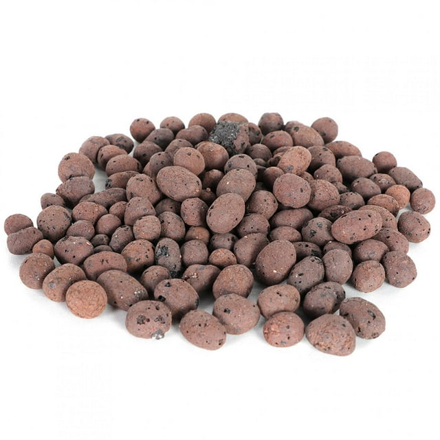 POCREATION Hydroponic Clay Pebbles Growing Media Anion Clay Rocks for Hydroponic System,Clay Pebble, Hydroponic Rock