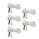 thumbnail image 5 of Alambre de Electrodo, Cable de Electrodo de Tens White 5pcs para mácina de terapia digital, 5 of 7