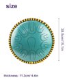 thumbnail image 2 of Percussion Instrument,Inch 21 Notes Handpan Drum 15 Inch 21 Drum 15 Inch C Key Percussion Meditation Majors Friends 21 Notes C With Drum Meditation Percussion With Drum Majors Friends Handpan Cousopo, 2 of 6