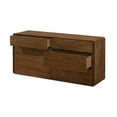 thumbnail image 4 of Limari Home Dustin Modern Veneer and Solid Wood Bedroom Dresser in Walnut, 4 of 4