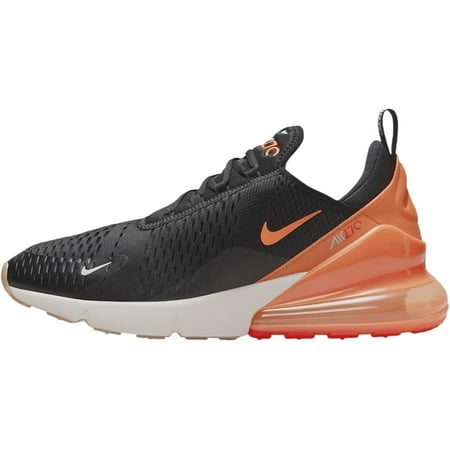 Men S Nike Air Max 270 Black/Total Orange (Ah8050 030) - 10.5