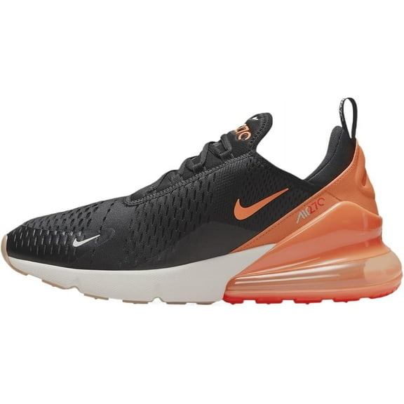 Men's Nike Air Max 270 Black/Total Orange (AH8050 030) - 8