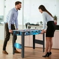 thumbnail image 4 of Costway Ensemble de Jeu de Table de Football avec 2 Ballons, Poignée Lisse, 18 Joueurs Réalistes, 4 of 10
