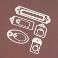thumbnail image 2 of 10pcs Embossing Moulds Carbon Steel Photo Album Craft Frame Molds Smooth Sturdy Album Craft Making Moulds, 2 of 9