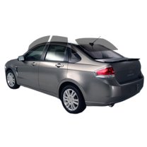 Haiy Co - PreCut 2Ply 50% Window Tint Film Kit For 2008-2011 Ford Focus Sedan -Side+Rear Window