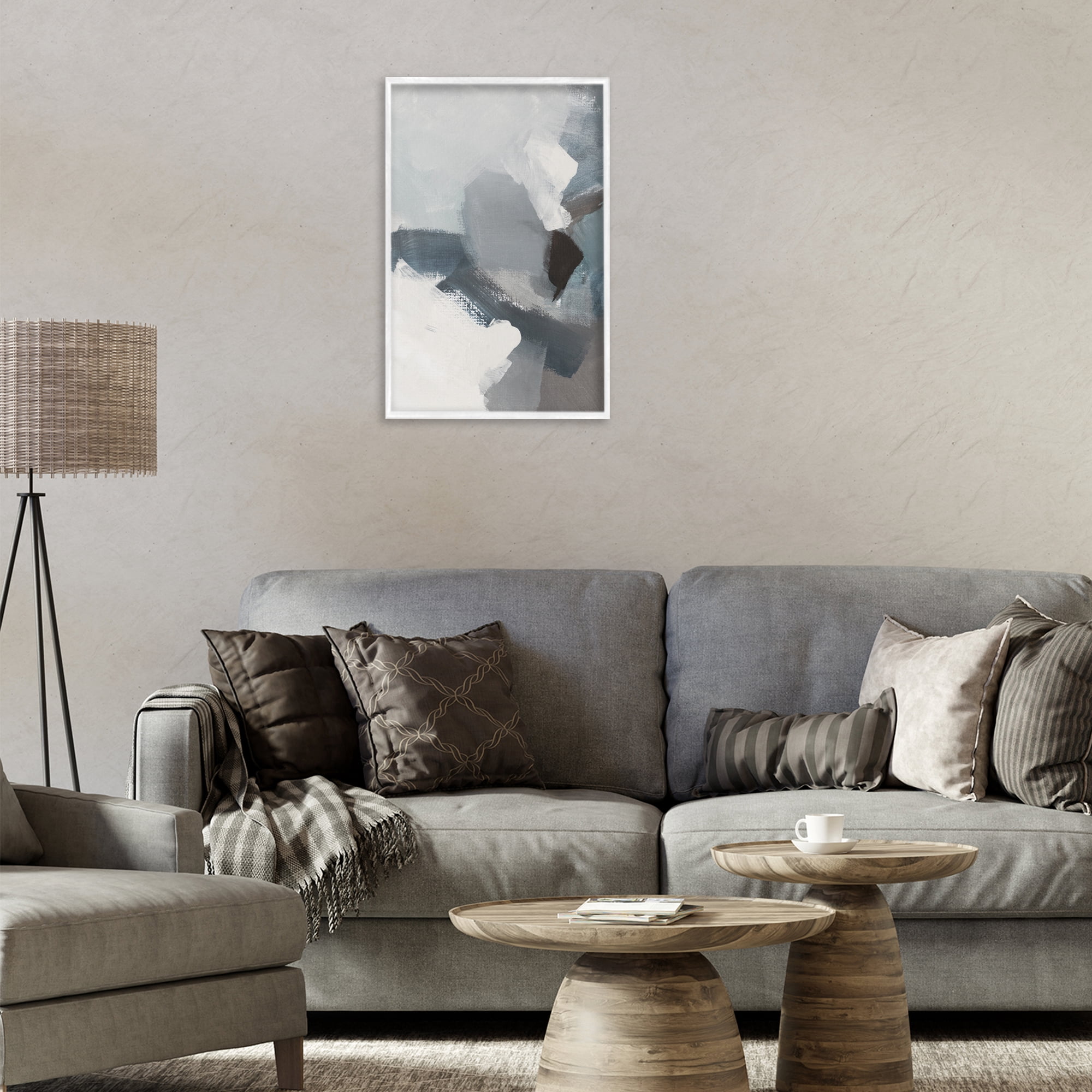 Stupell Industries Peace In The Storm White Framed Giclee Art, design by Lanie Loreth