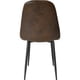 thumbnail image 2 of Set Sillas Modernas Juego Comedor Cocina Suede Gamuza Cafe 4 Piezas, 2 of 6