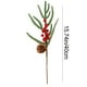 thumbnail image 3 of Esquejes de Agujas de Pino Navideñas Verdes con Frutos Rojos y Piñas | Ramas Artificiales Flexibles de 40 Cm | Textura Realista | Decoración Navideña Sin Mantenimiento para Coronas y Mesas Navideñas, 3 of 6