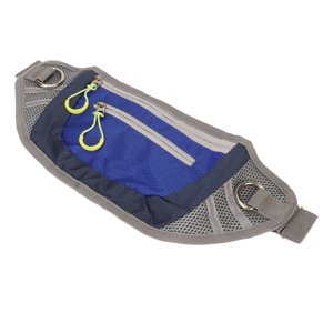 Poche de traitement de chien, porte-sac de traitement Buckle Pet épais coton Pad Zipper résistant aux piqûres Nylon multifonction pour voyager pour le bleu chien
