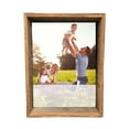thumbnail image 1 of homeroots home decor 386488 12” x 12” Rustic Gray Wood shadow box Frame, 1 of 3